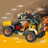 JIESTAR JJ9199 Wastle Land Explorer-02 Xếp hình lắp ráp ghép mô hình Người trả lại điều hướng Wasteland