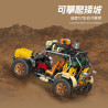 JIESTAR JJ9199 Wastle Land Explorer-02 Xếp hình lắp ráp ghép mô hình Người trả lại điều hướng Wasteland