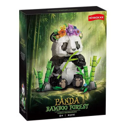 Kqiboxxr KQ202 Panda Bamboo Forest Xếp hình lắp ráp ghép mô hình Gấu Trúc Rừng Tre