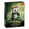 Kqiboxxr KQ202 Panda Bamboo Forest Xếp hình lắp ráp ghép mô hình Gấu Trúc Rừng Tre
