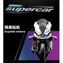LERU T2507 Xếp hình lắp ráp ghép mô hình Xe máy BMW R1000 1:5