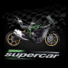 LERU T2508 Xếp hình lắp ráp ghép mô hình Mô tô Kawasaki H2R 1:5