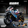 wisdom MG01 Xếp hình lắp ráp ghép mô hình xe máy BMW 1000RR