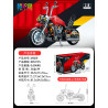 wisdom MG09 Xếp hình lắp ráp ghép mô hình xe máy Harley