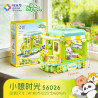 Kalos 56026 Xếp hình lắp ráp ghép mô hình Chuyến tàu thú cưng dễ thương: Giờ ngủ trưa