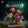 Kqiboxxr KQ402 Cannibal Flower Manor Xếp hình lắp ráp ghép mô hình Trang viên cá Piranha
