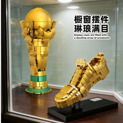 KAIYU KeeYee World K96280 Xếp hình lắp ráp ghép mô hình Cúp vô địch bóng đá Cúp Hercules