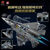 Enno KB7235 Xếp hình lắp ráp ghép mô hình Máy bay chiến đấu J-35 Văn hóa AVIC 1:26
