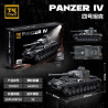 Tikka TK9001 Panzer IV Xếp hình lắp ráp ghép mô hình Thiết Giáp IV