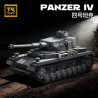 Tikka TK9001 Panzer IV Xếp hình lắp ráp ghép mô hình Thiết Giáp IV