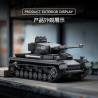 Tikka TK9001 Panzer IV Xếp hình lắp ráp ghép mô hình Thiết Giáp IV