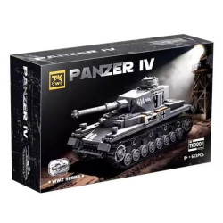 Tikka TK9001 Panzer IV Xếp hình lắp ráp ghép mô hình Thiết Giáp IV