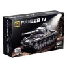 Tikka TK9001 Panzer IV Xếp hình lắp ráp ghép mô hình Thiết Giáp IV