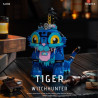 XIGA SJ1112 Tiger Witchhunter Xếp hình lắp ráp ghép mô hình Quái vật hổ săn quái vật