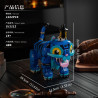 XIGA SJ1112 Tiger Witchhunter Xếp hình lắp ráp ghép mô hình Quái vật hổ săn quái vật