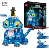 XIGA SJ1112 Tiger Witchhunter Xếp hình lắp ráp ghép mô hình Quái vật hổ săn quái vật
