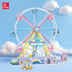 JIESTAR JJ9194 Ferriswheel Xếp hình lắp ráp ghép mô hình bánh xe đu quay