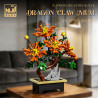 Beautiful and 13119 Dragon Claw Mum Xếp hình lắp ráp ghép mô hình Cúc móng rồng