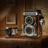 Pantasy 85050 Twin Lens Reflex Camera Xếp hình lắp ráp ghép mô hình Máy ảnh kép cổ điển