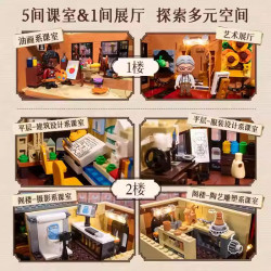 Pantasy 85036 School of Arts Xếp hình lắp ráp ghép mô hình trường nghệ thuật