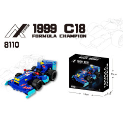 NEXUX.D 8110 Xếp hình lắp ráp ghép mô hình Phiên bản Q 1999 Xe công thức 1 C18