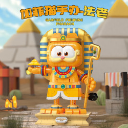 Femibox S44089 Xếp hình lắp ráp ghép mô hình Gia đình Garfield: Pharaoh