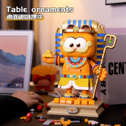 Femibox S44089 Xếp hình lắp ráp ghép mô hình Gia đình Garfield: Pharaoh