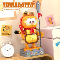 Femibox S44090 Xếp hình lắp ráp ghép mô hình Gia đình Garfield: Chiến binh đất nung