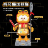 Femibox S44090 Xếp hình lắp ráp ghép mô hình Gia đình Garfield: Chiến binh đất nung