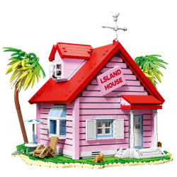 DK 80024 Turtle House Xếp hình lắp ráp ghép mô hình Đảo Rùa Ngôi nhà cổ tích rùa