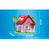 DK 80024 Turtle House Xếp hình lắp ráp ghép mô hình Đảo Rùa Ngôi nhà cổ tích rùa