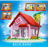 DK 80024 Turtle House Xếp hình lắp ráp ghép mô hình Đảo Rùa Ngôi nhà cổ tích rùa