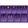 GAOMISI T2122 Warm Bouquet Xếp hình lắp ráp ghép mô hình Bó hoa ấm áp