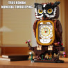 Tagore T2114 Owl Clock Xếp hình lắp ráp ghép mô hình đồng hồ cú