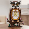 Tagore T2114 Owl Clock Xếp hình lắp ráp ghép mô hình đồng hồ cú
