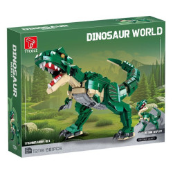GAOMISI T2118 Xếp hình lắp ráp ghép mô hình Thế giới khủng long: Tyrannosaurus Rex