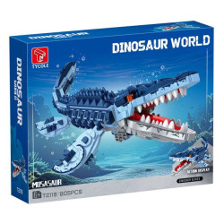 GAOMISI T2119 Xếp hình lắp ráp ghép mô hình Thế giới khủng long: Mosasaurus