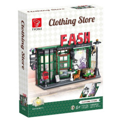 Tagore T2154 Xếp hình lắp ráp ghép mô hình Cửa hàng quần áo phong cách Châu Âu cổ điển
