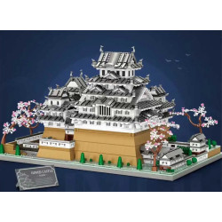 Reobrix 55017 Himeji Castle Xếp hình lắp ráp ghép mô hình Lâu đài Himeji 1:127