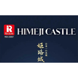 Reobrix 55017 Himeji Castle Xếp hình lắp ráp ghép mô hình Lâu đài Himeji 1:127