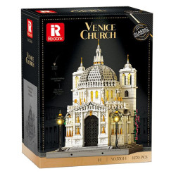Reobrix 55014 Venice Church Xếp hình lắp ráp ghép mô hình nhà thờ venice ý