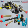 KAZI GBL BOZHI KY1157 Xếp hình lắp ráp ghép mô hình Kỹ sư cơ khí: Súng bắn đạn 8 mẫu
