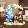 Ji Hui M3345 Moon Flower Tree House Xếp hình lắp ráp ghép mô hình nhà mặt trăng