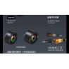 EIKEE Y18012 MELERAE MCL39 F1 Xếp hình lắp ráp ghép mô hình Xe McLaren MCL39 F1 1:8