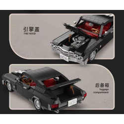 EIKEE Y26012 Xếp hình lắp ráp ghép mô hình xe cơ bắp chevrolet