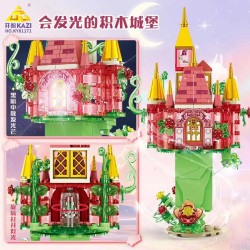 KAZI GBL BOZHI KY81171 Xếp hình lắp ráp ghép mô hình Mô hình Fantasy Castle 6