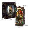 CAYI 8809 Book Nook Xếp hình lắp ráp ghép mô hình Alice ở xứ sở thần tiên: Alice rơi vào xứ sở thần tiên Bookend