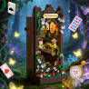 CAYI 8809 Book Nook Xếp hình lắp ráp ghép mô hình Alice ở xứ sở thần tiên: Alice rơi vào xứ sở thần tiên Bookend