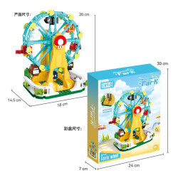 CAYI 13015 Xếp hình lắp ráp ghép mô hình bánh xe đu quay