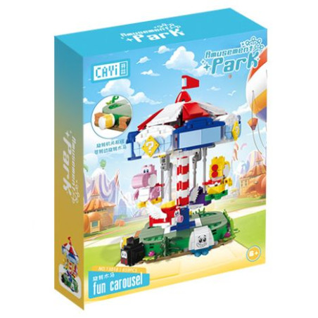 CAYI 13018 Xếp hình lắp ráp ghép mô hình băng chuyền